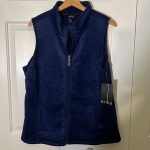 NWT Navy Blue Vest